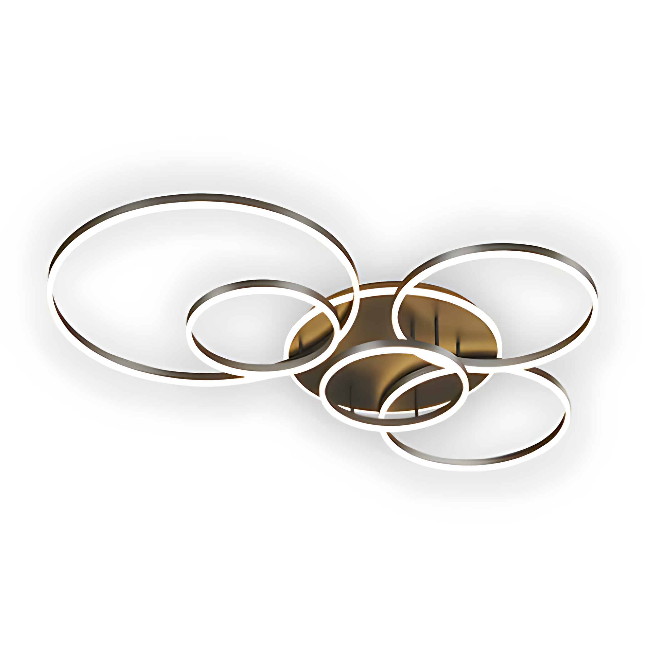 Lampada da soffitto ad anello orbitale AstraHalo con bagliore celestiale