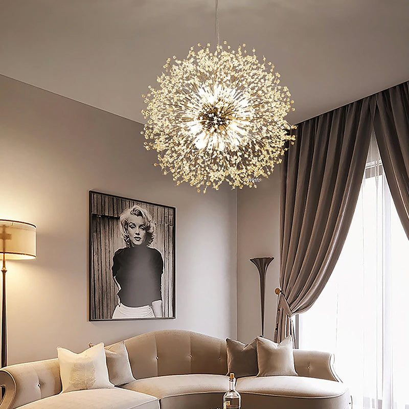 Floreto | Inverted Dandelion Pendant Ceiling Light Edition