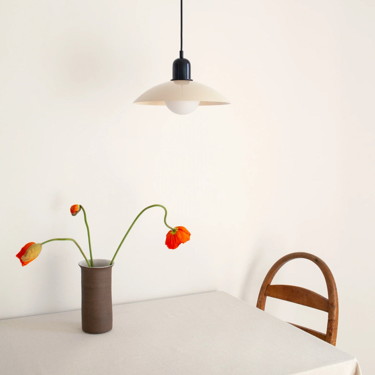 NovaLume Bauhaus Glass Pendant Light for Small Spaces