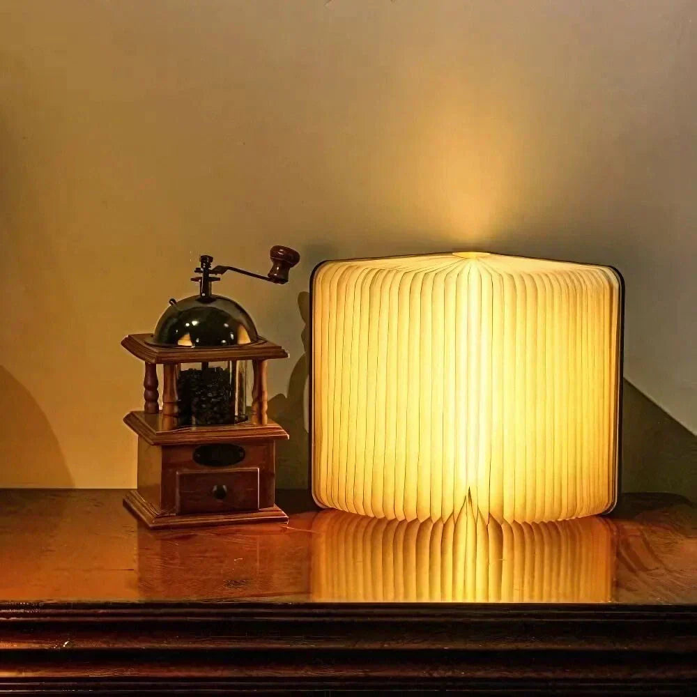 Lumiora | Magnetisk boklampa, bärbar uppladdningsbar LED-lampa