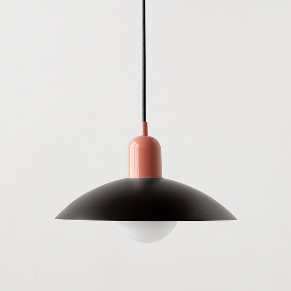 NovaLume Bauhaus Glass Pendant Light for Small Spaces
