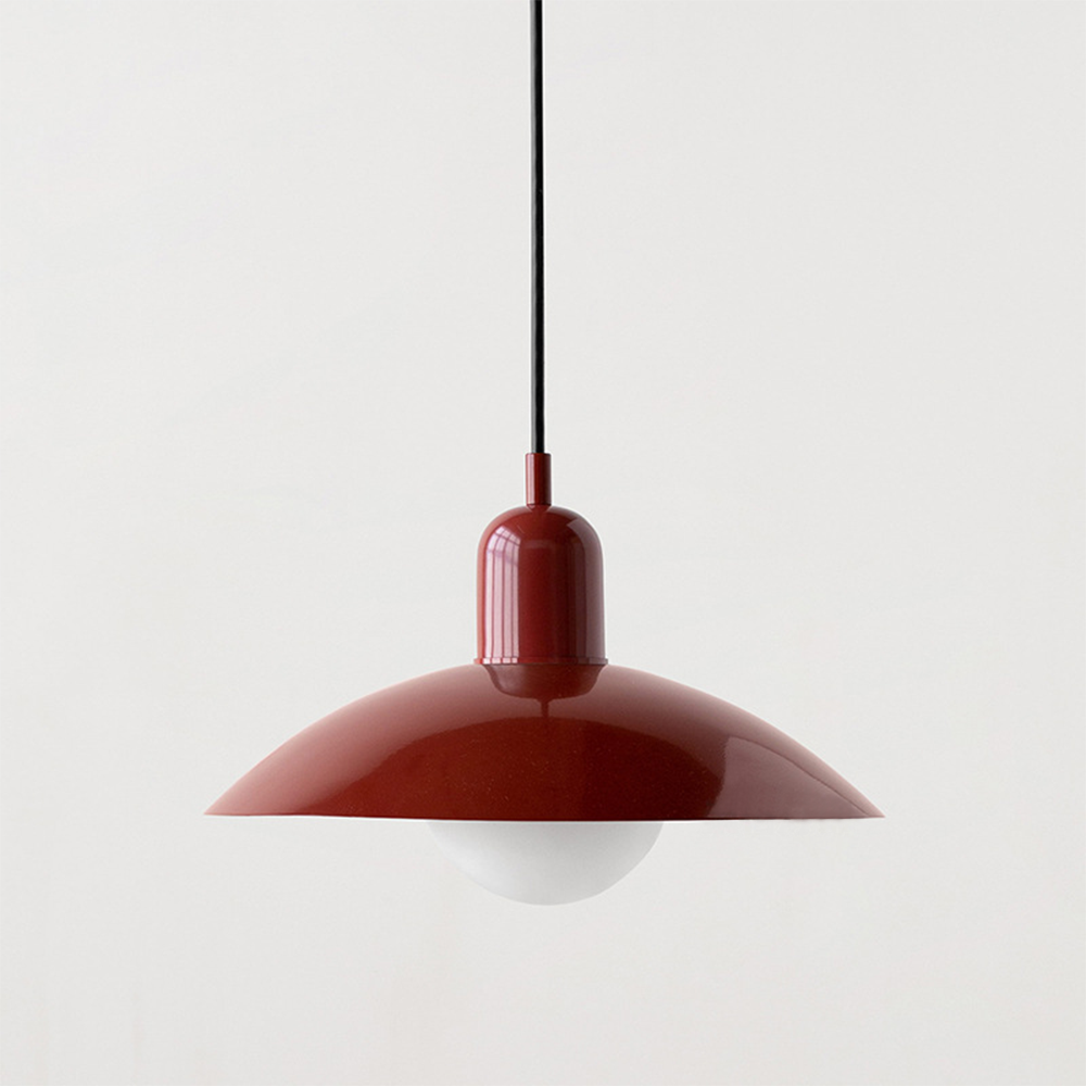NovaLume Bauhaus Glass Pendant Light for Small Spaces