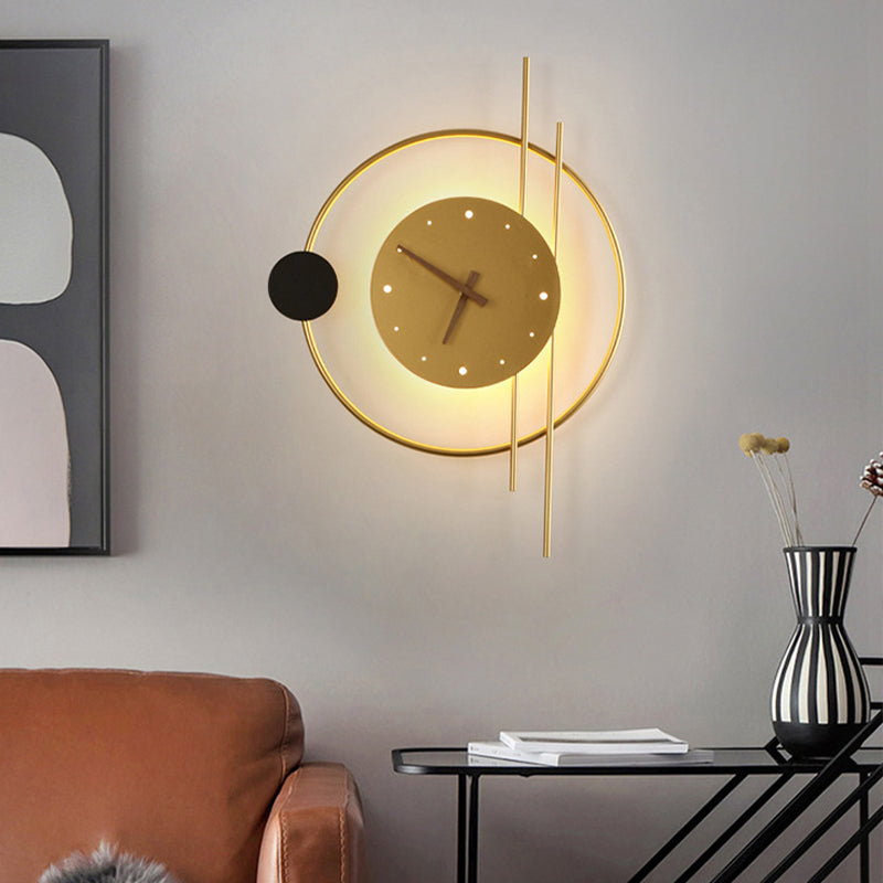 NovaGlow | Moderne LED Wanduhr Licht
