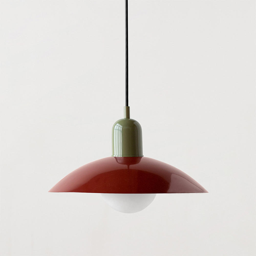 NovaLume Bauhaus Glass Pendant Light for Small Spaces