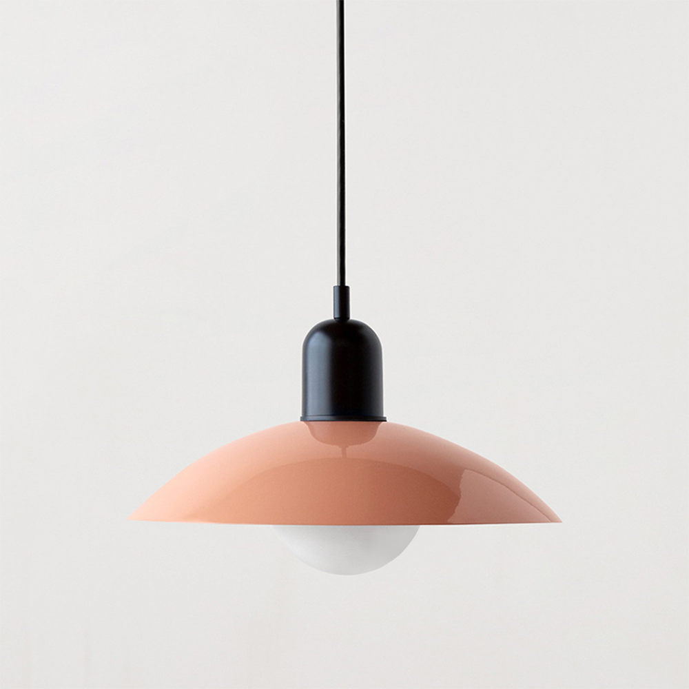 NovaLume Bauhaus Glass Pendant Light for Small Spaces