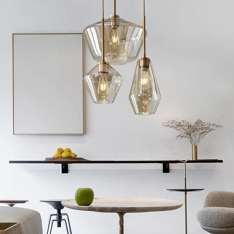 Averill | Moderna glaspendellampor