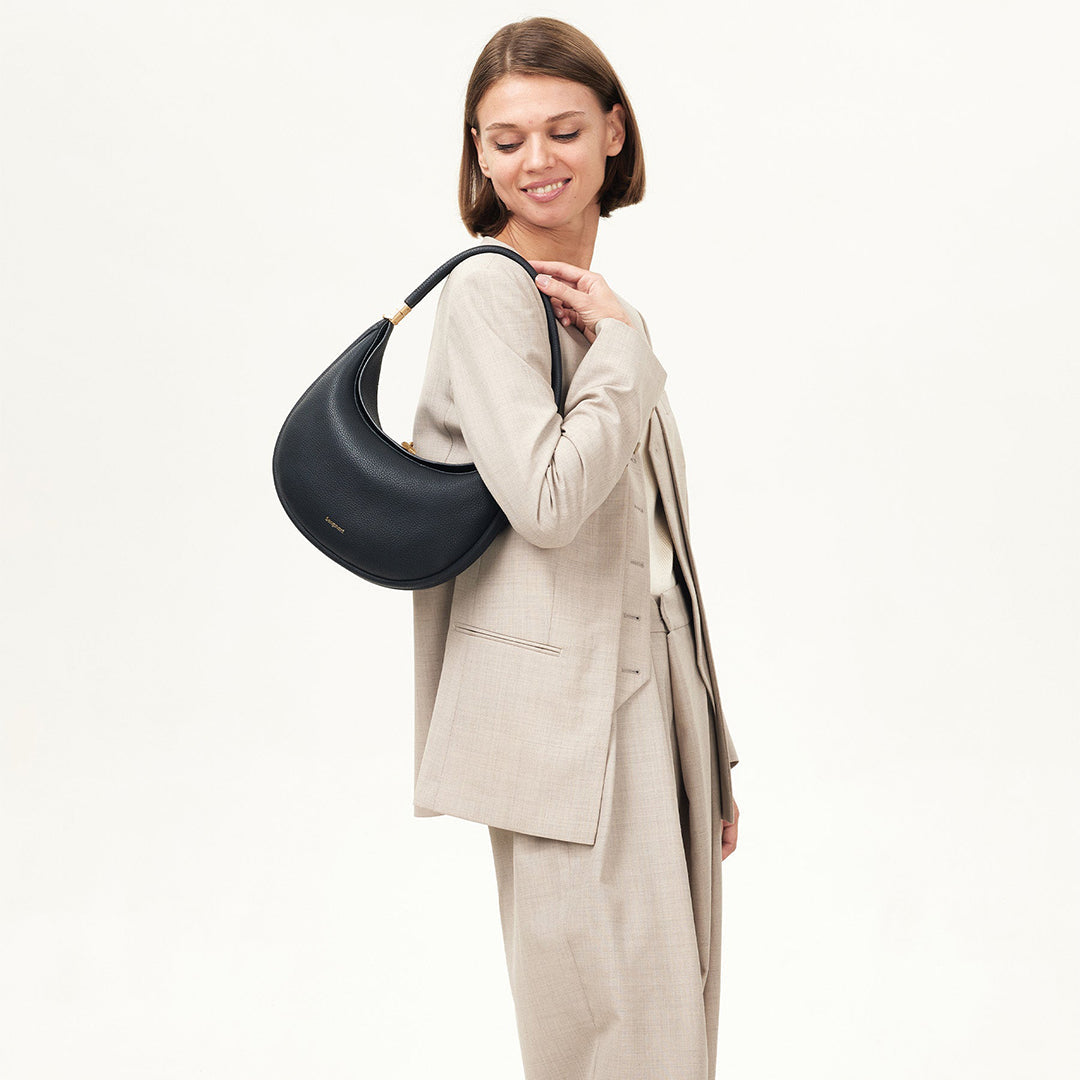 By Jolie Solara vardagsläderväska med fullkornsskinn