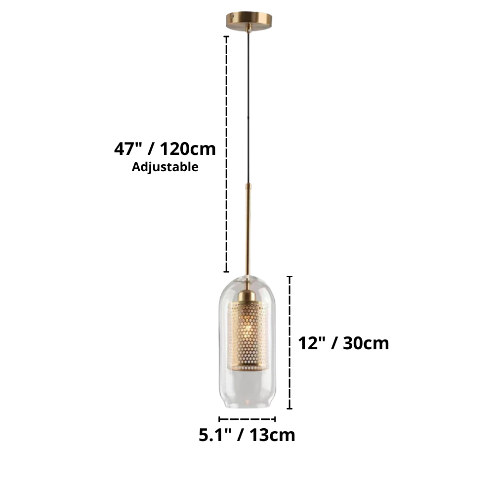 אורלה | מנורות תלייה מזכוכית