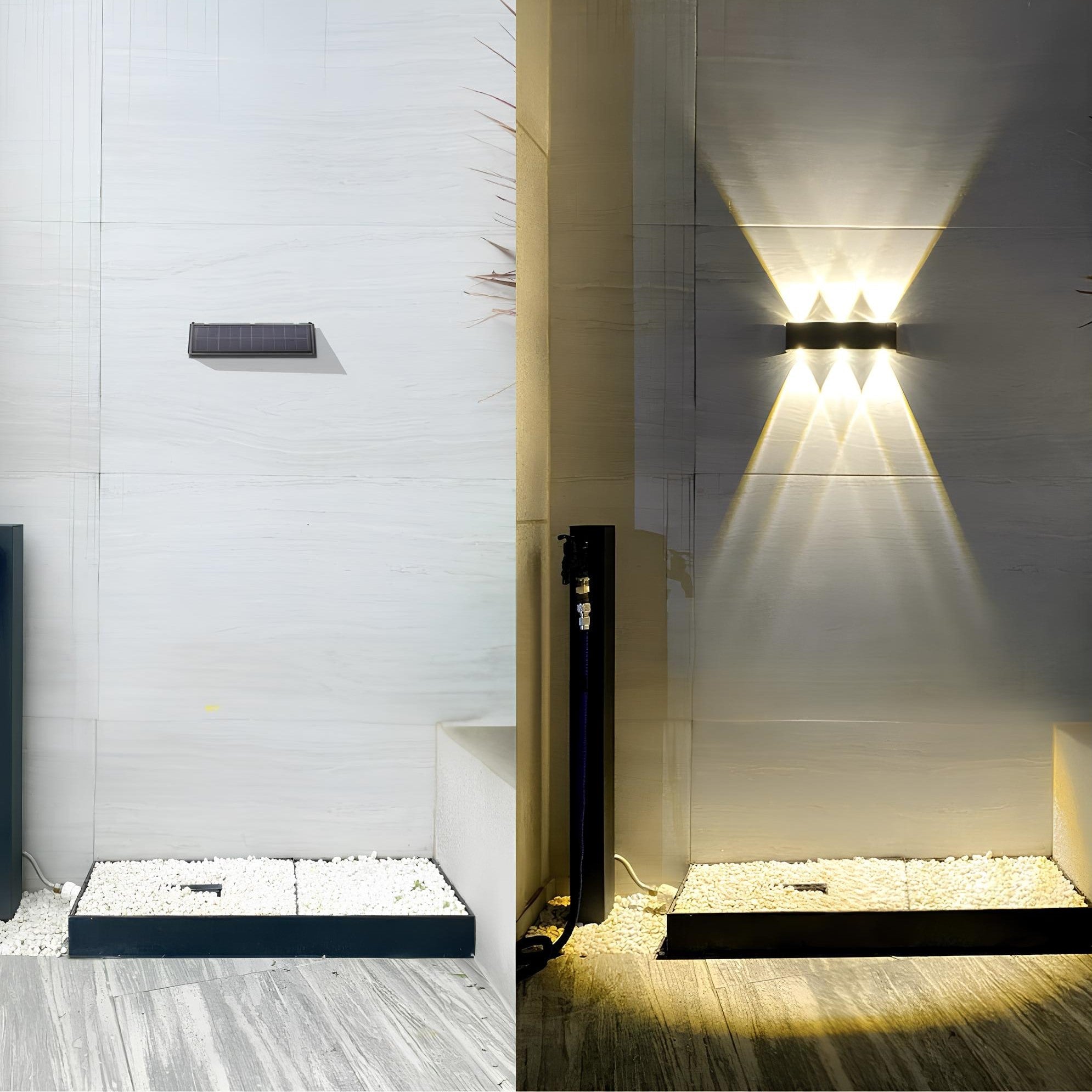 HelioCasa | Waterproof Solar LED Outdoor Wall Light