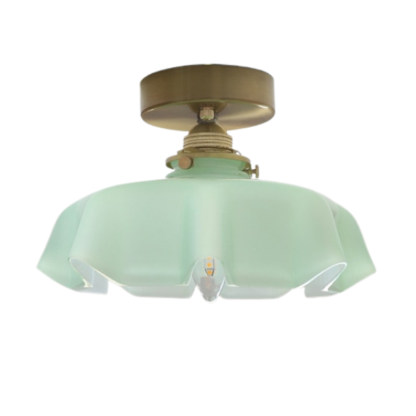 Lunaria | Pendente Fiore di Vetro & Lampade a Soffitto