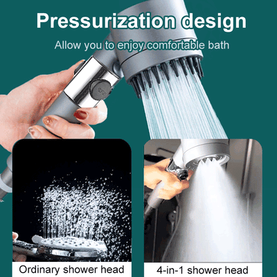 AeroPulse Showerhead Pro For 200% Stronger Water Pressure