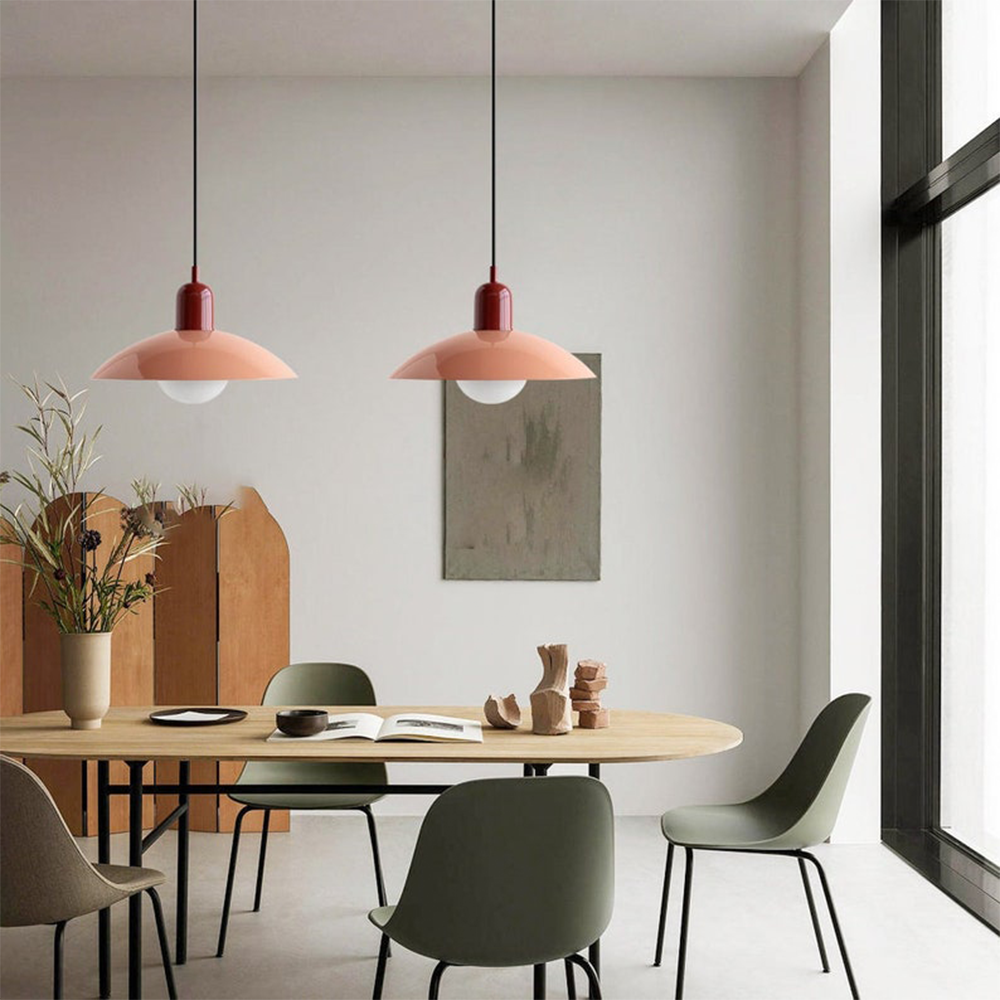 NovaLume Bauhaus Glass Pendant Light for Small Spaces