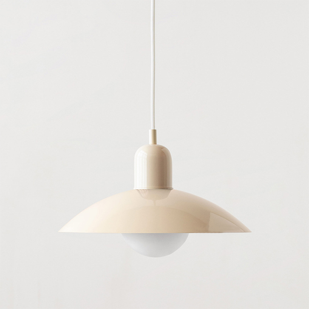 NovaLume Bauhaus Glass Pendant Light for Small Spaces