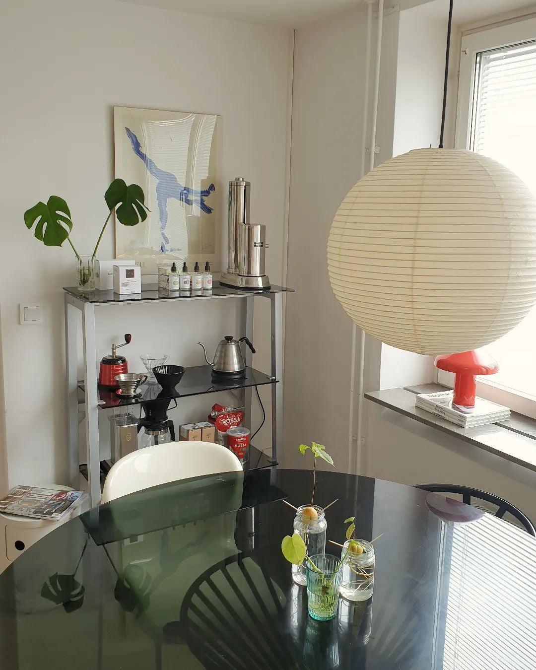 Hikari Studio Pendant Light Japanese Mid Century Lamp