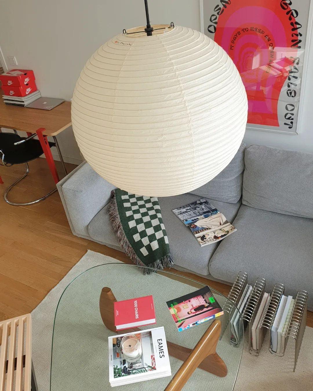 Hikari Studio Pendant Light Japanese Mid Century Lamp
