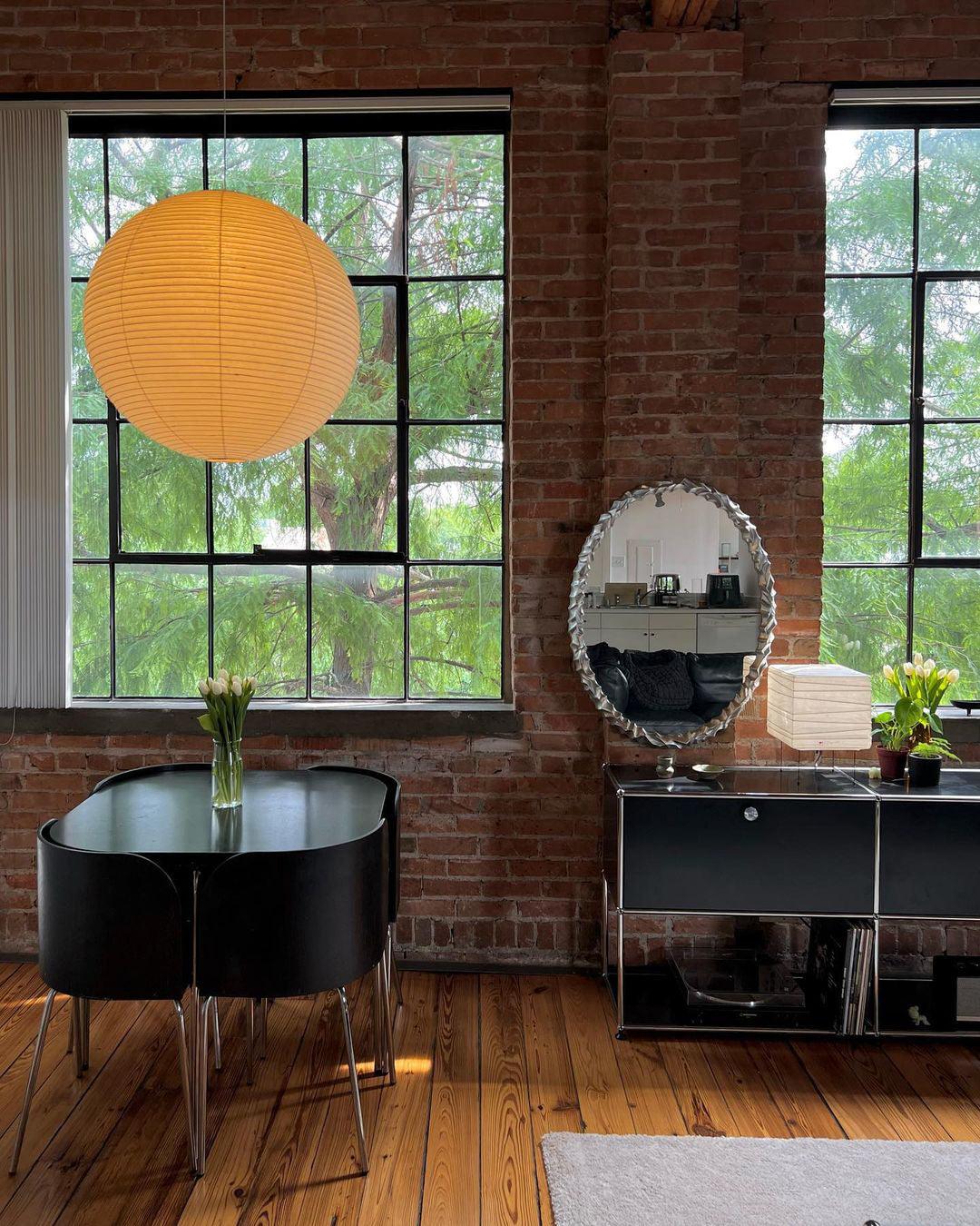 Hikari Studio Pendant Light Japanese Mid Century Lamp