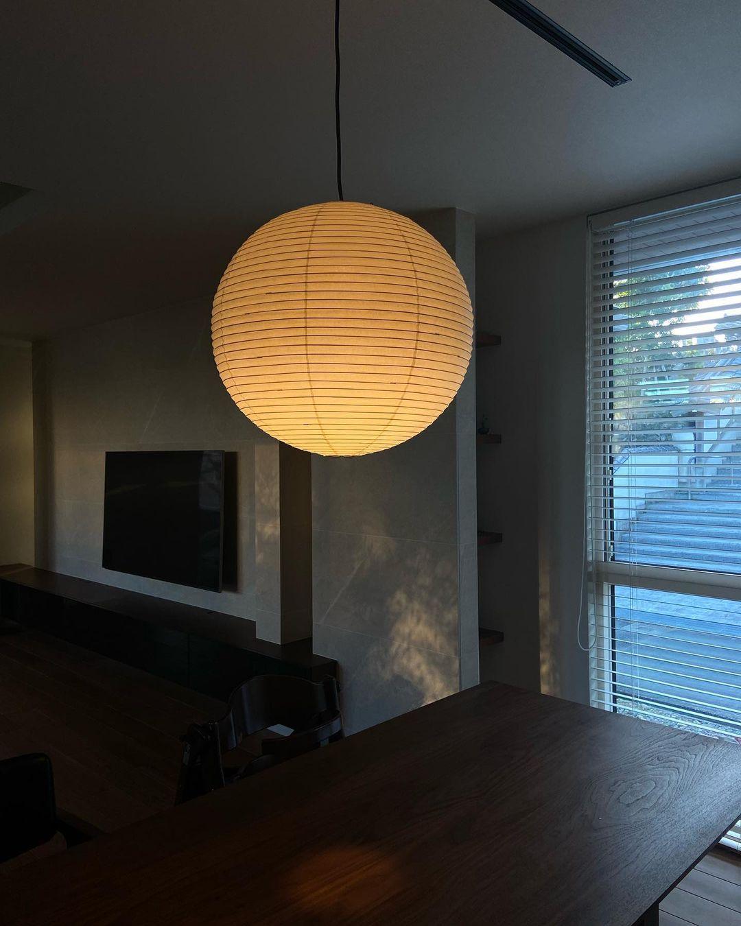 Hikari Studio Pendant Light Japanese Mid Century Lamp