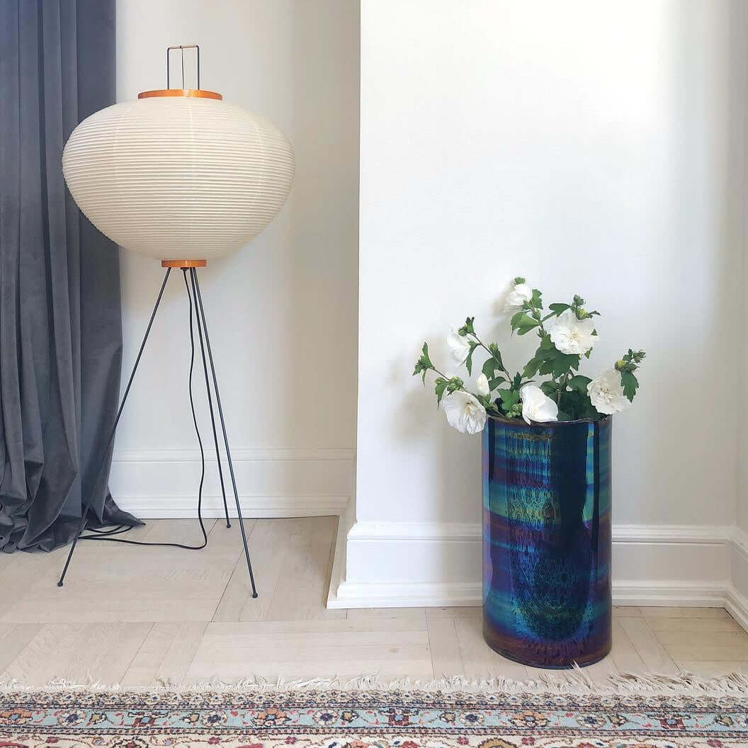Lumiara Rice Paper Floor Lamp Japanese Inspired Ambient Glow