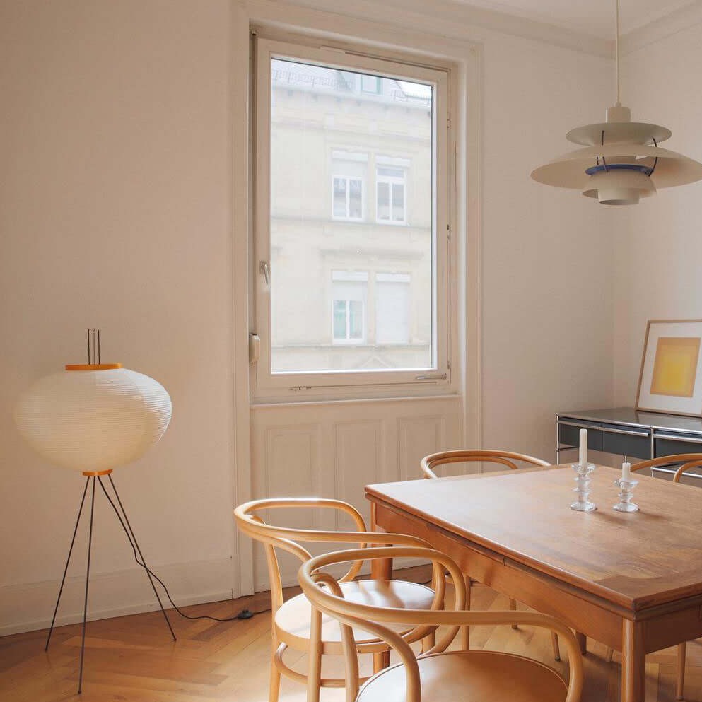 Lumiara Rice Paper Floor Lamp Japanese Inspired Ambient Glow