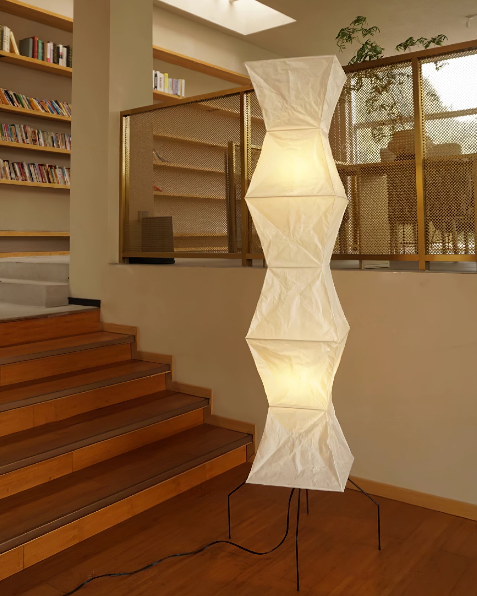 Lumiara Rice Paper Floor Lamp Japanese Inspired Ambient Glow