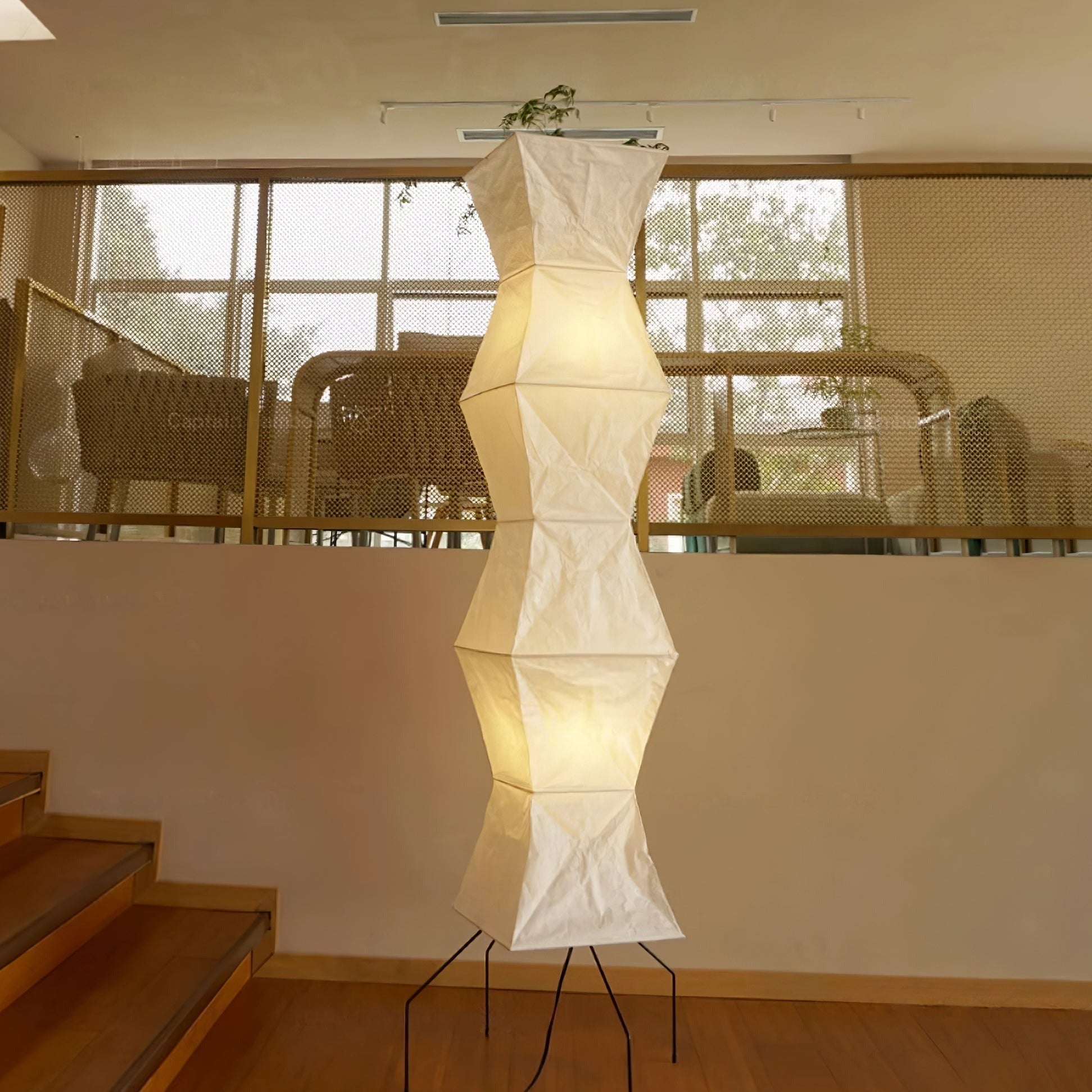 Lumiara Rice Paper Floor Lamp Japanese Inspired Ambient Glow