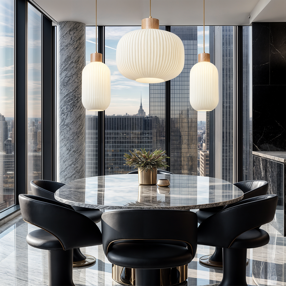 Lumenora Glasloftlampe Moderne Holdbar Glød Design