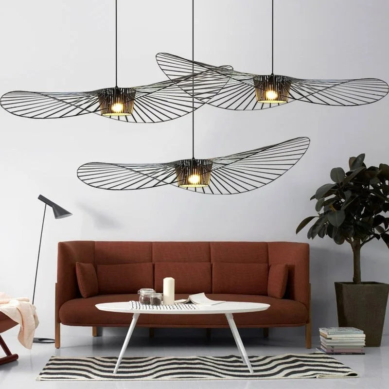 LumaVell Black Hat Pendant Light For Modern Interiors Pro