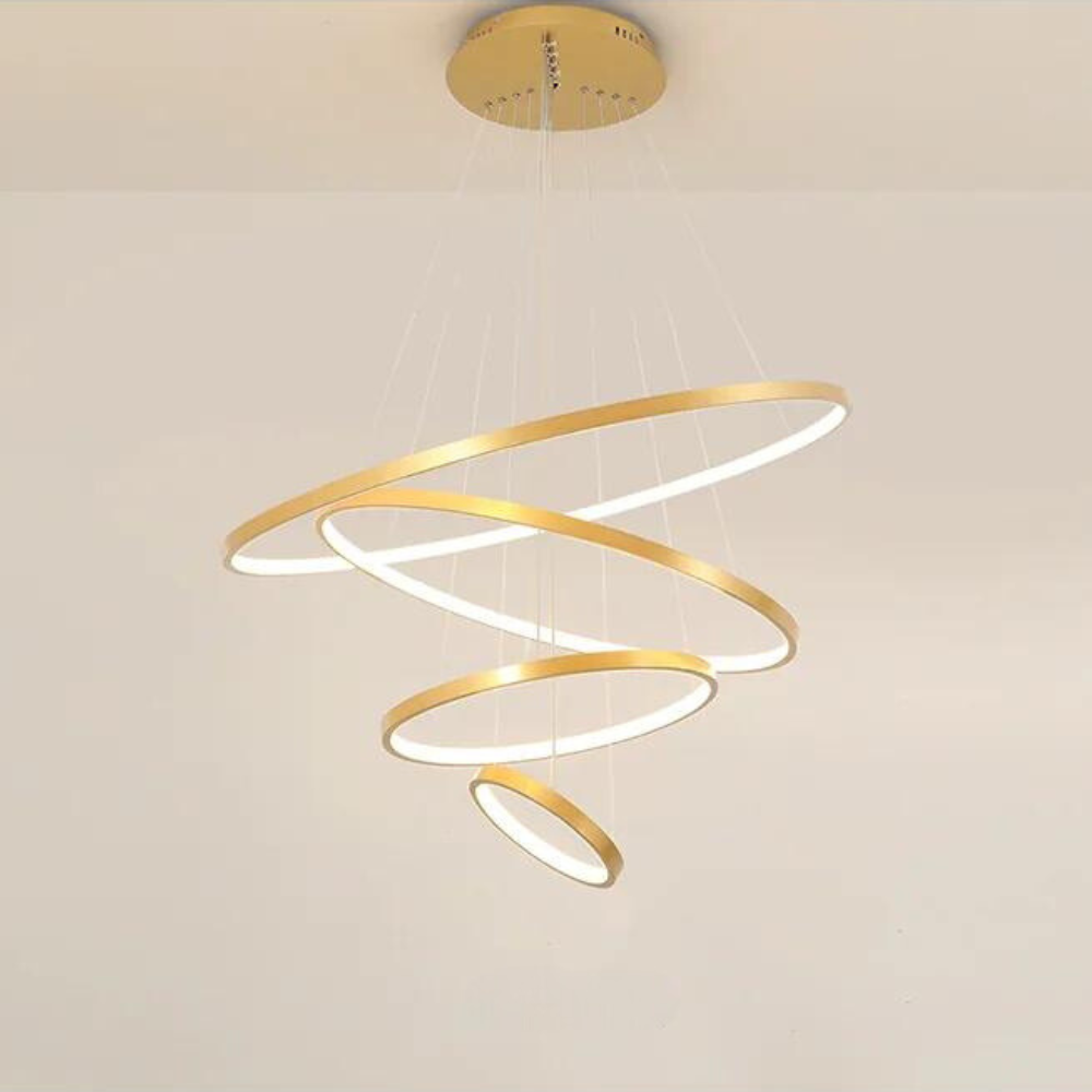 Lumenia | Contemporary LED Ring Chandelier