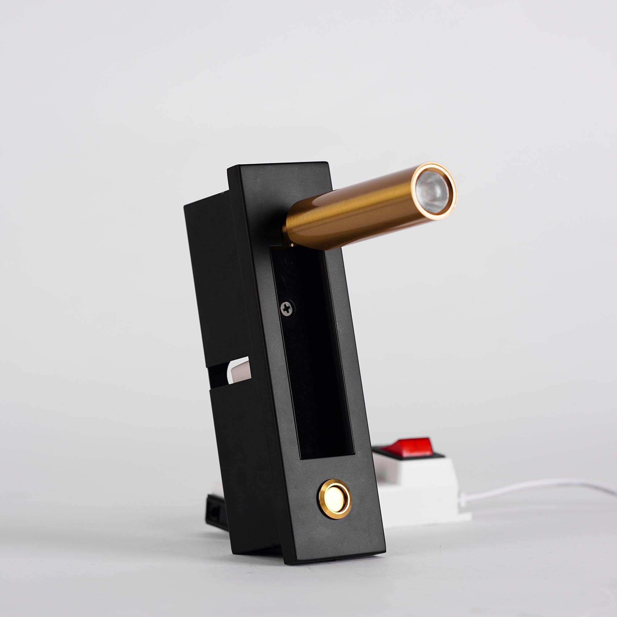 Applique da parete incassata LumaNest con luce da lettura