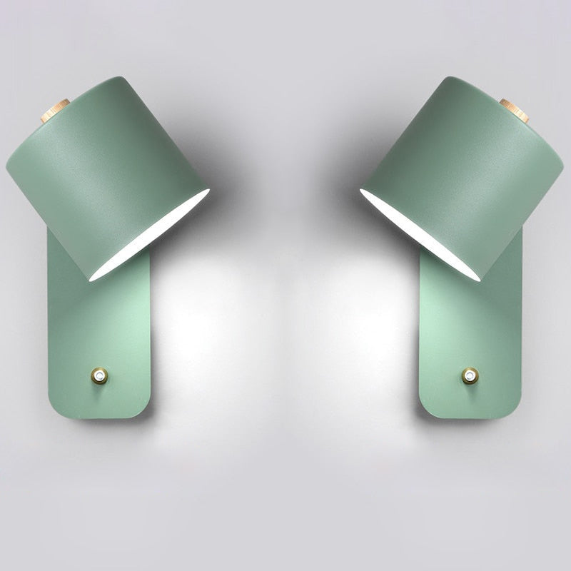 Modern LED Wall Lamps With Built-In Switches for Home Decor