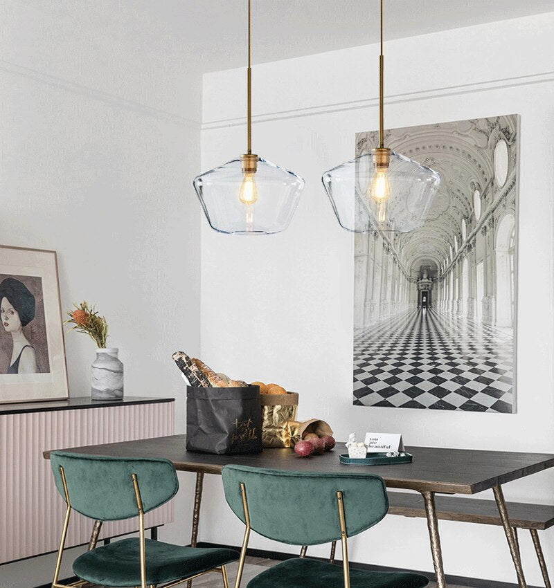 Averill | Moderna glaspendellampor