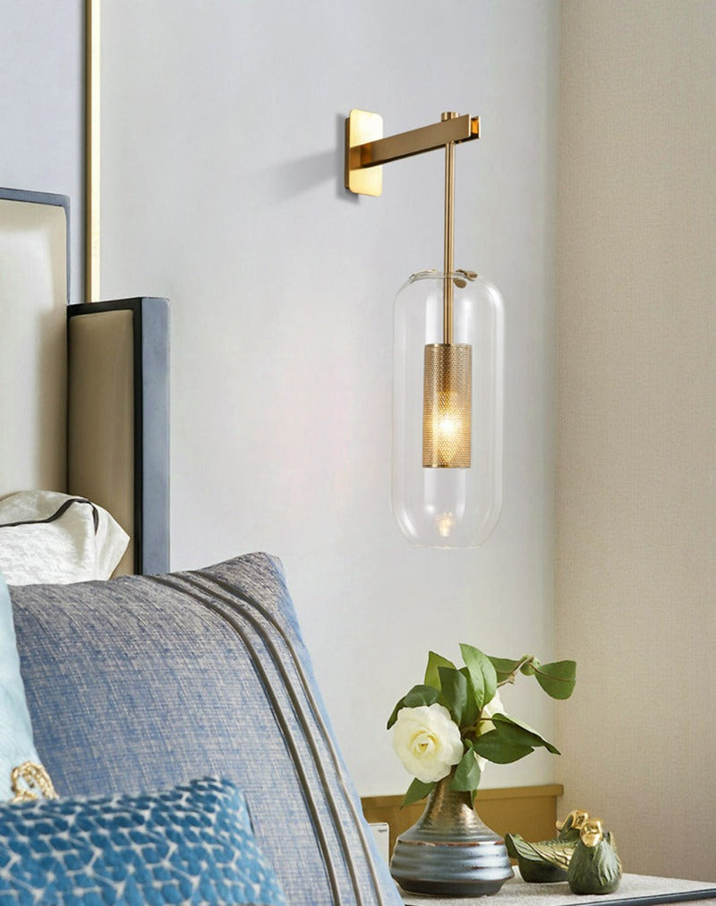 Evara | Modern Glass Wall Sconce