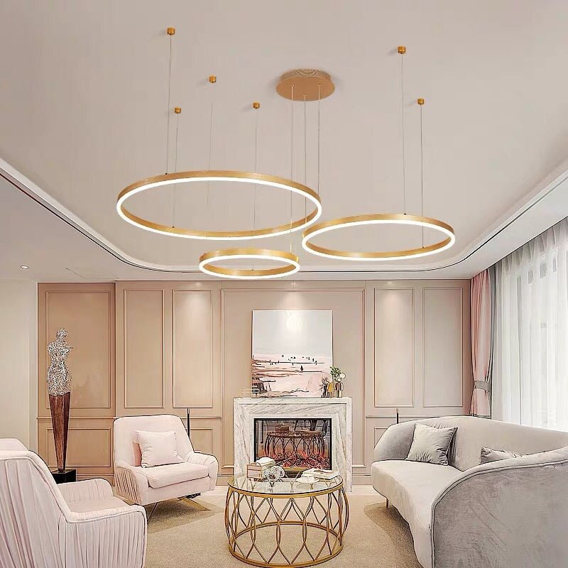 NovaCircle LED Circle Pendant Light for Modern Homes