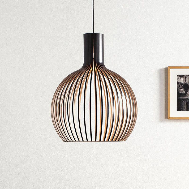 Handcrafted Wooden Pendant Lamp