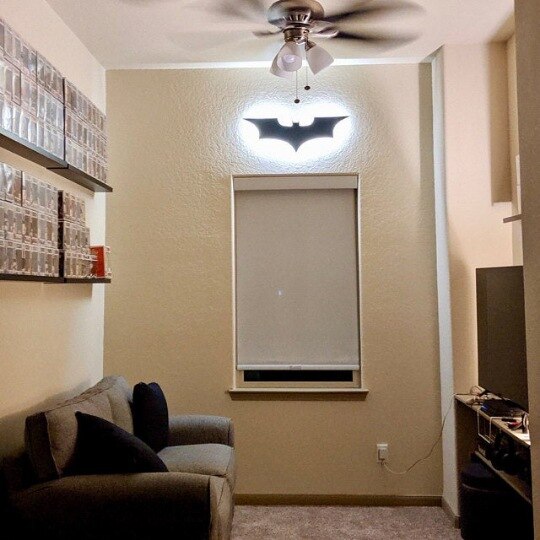 KnightGlow LED Wall Light Remote Control Color Change