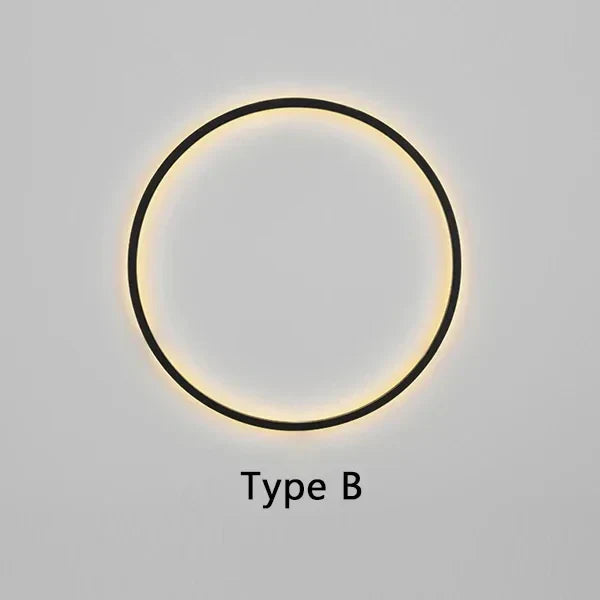 CircaLux Circle Wall Light Minimalist Circular Lamp