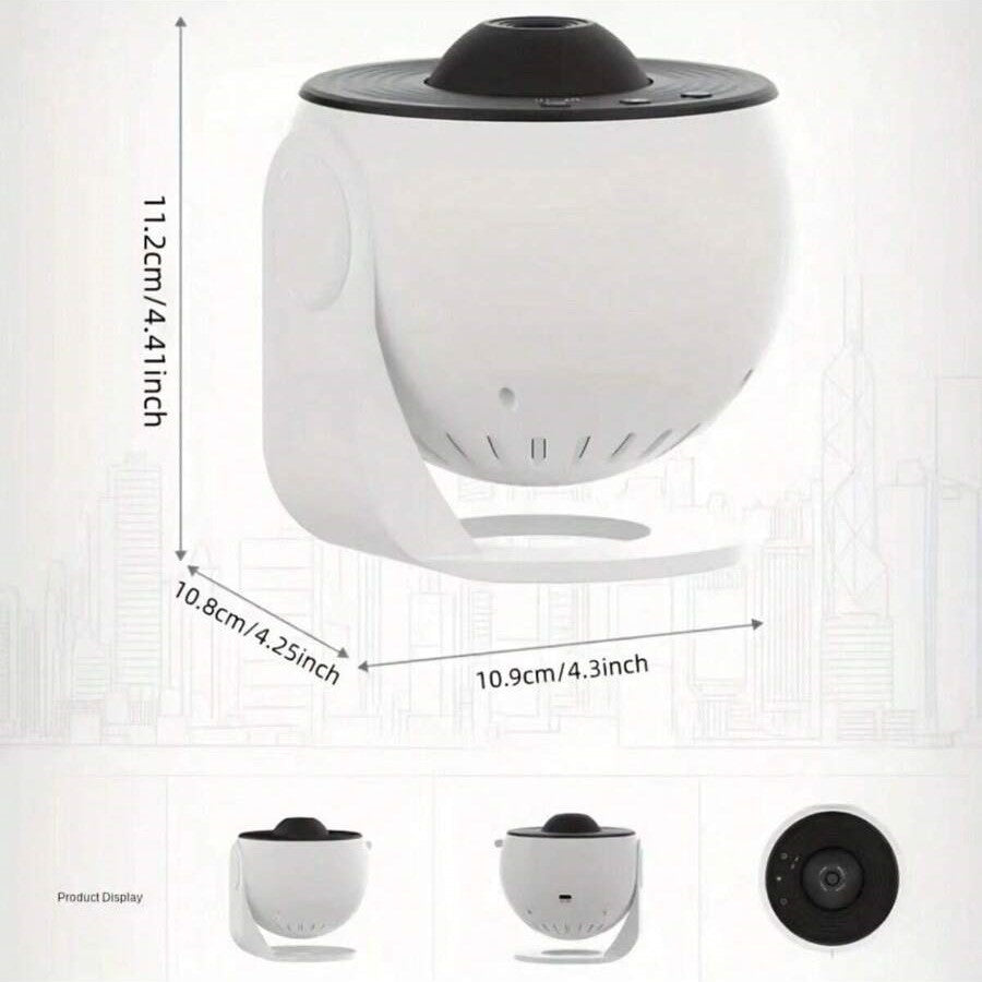 Proiettore Stellare Nebulosa Lunara | Display Luminoso Cosmico Immersivo