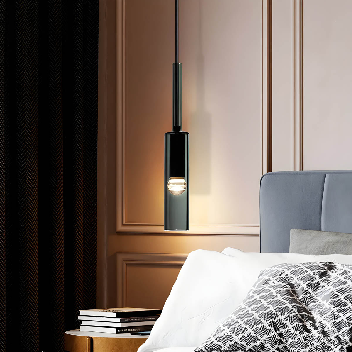Pendant Light Brand - Modern Glass and Metal Lamp with Integrated LED