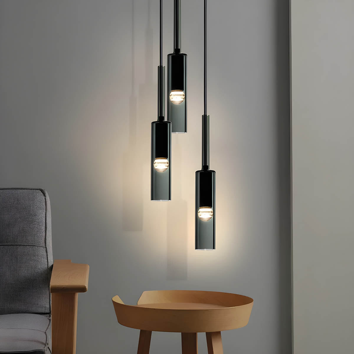 Pendant Light Brand - Modern Glass and Metal Lamp with Integrated LED
