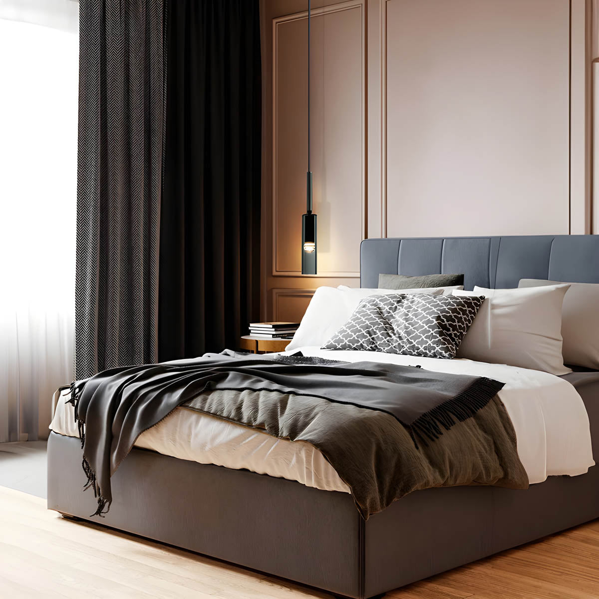 Pendant Light Brand - Modern Glass and Metal Lamp with Integrated LED