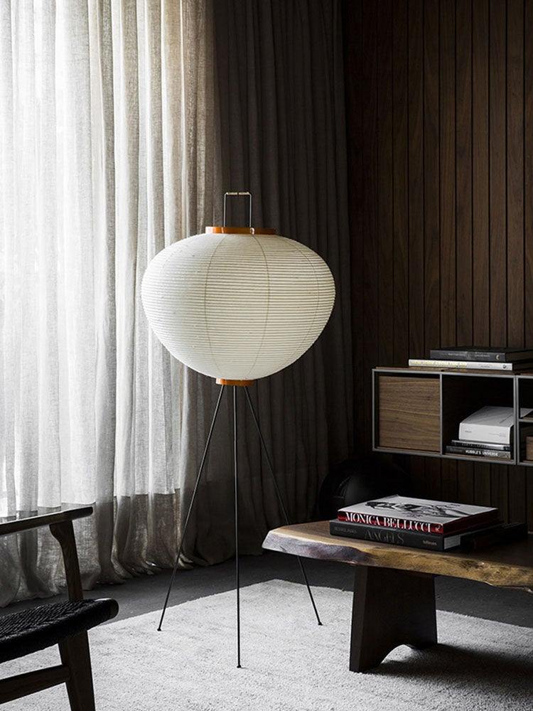 Lumiara Rice Paper Floor Lamp Japanese Inspired Ambient Glow