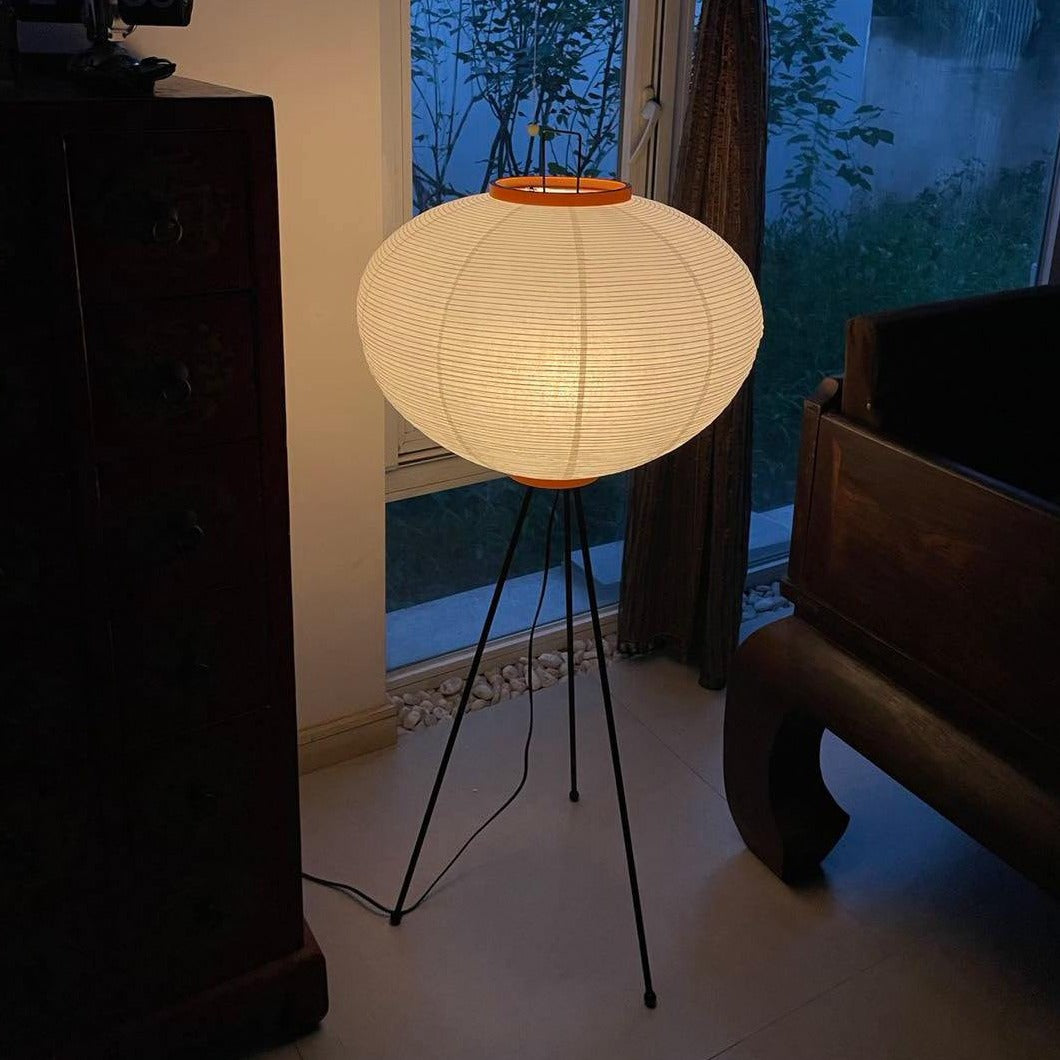 Lumiara Rice Paper Floor Lamp Japanese Inspired Ambient Glow