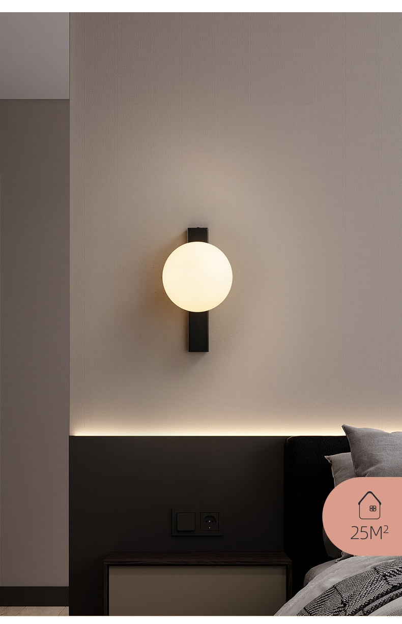 Arden | Applique da parete LED in rame minimalista