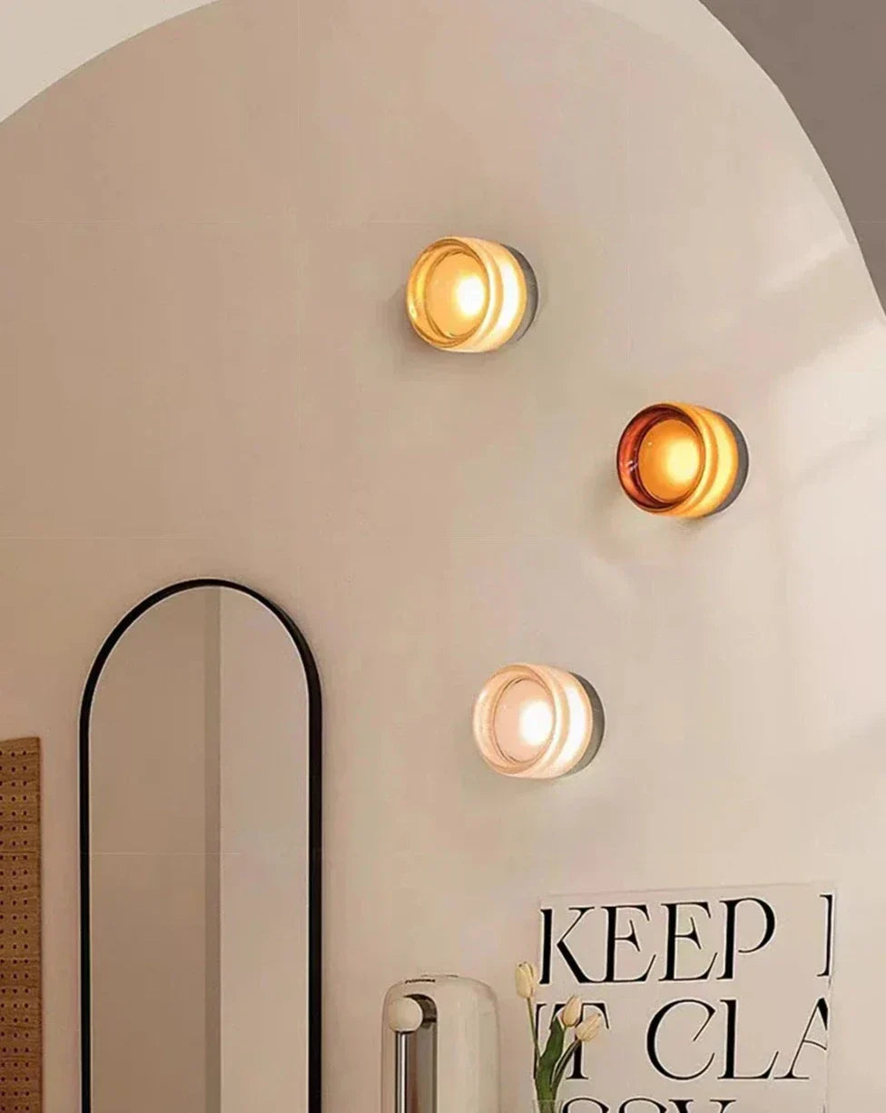 AuroraGlass Premium Vägglampa Vägglampa av Lumenari Studio