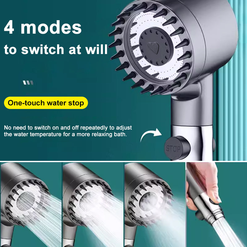 AeroPulse Showerhead Pro For 200% Stronger Water Pressure