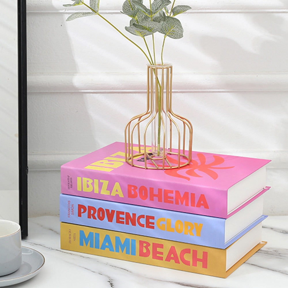 Elegant Faux Decorative Books for Shelves and Room Decor