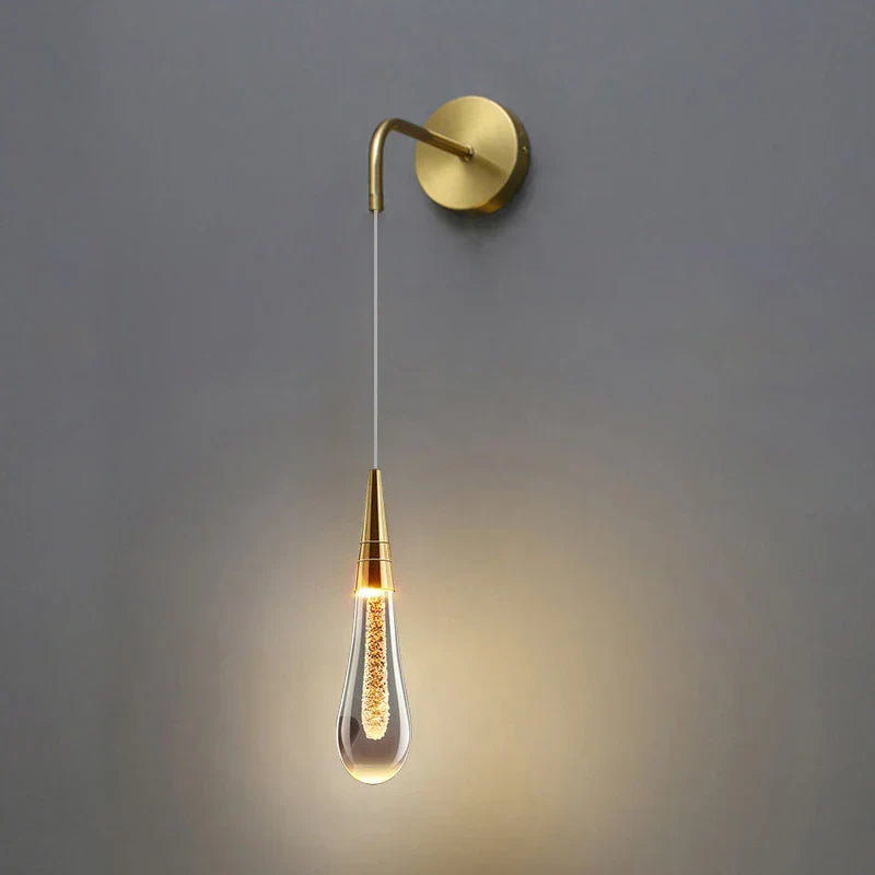 Elara Crystal Drops Wall Light | Timeless Glow For Home