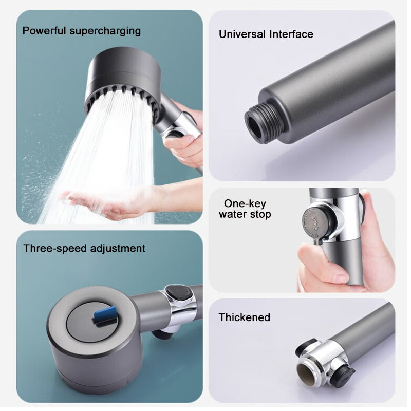 AeroPulse Showerhead Pro For 200% Stronger Water Pressure
