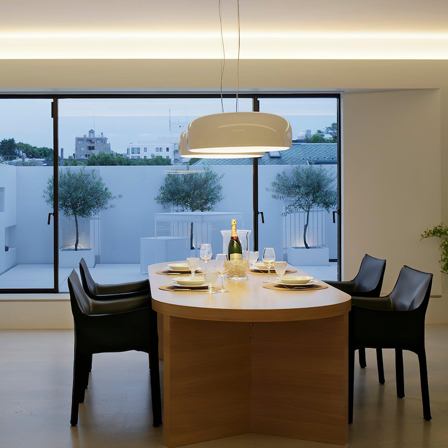 NovaLume Modern Pendant Light for Ceiling with Sleek Glow