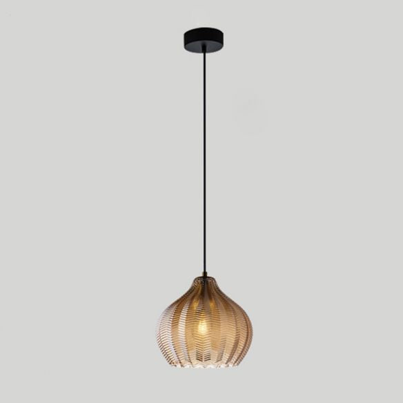Marlo | Pendant Lights in Textured Glass